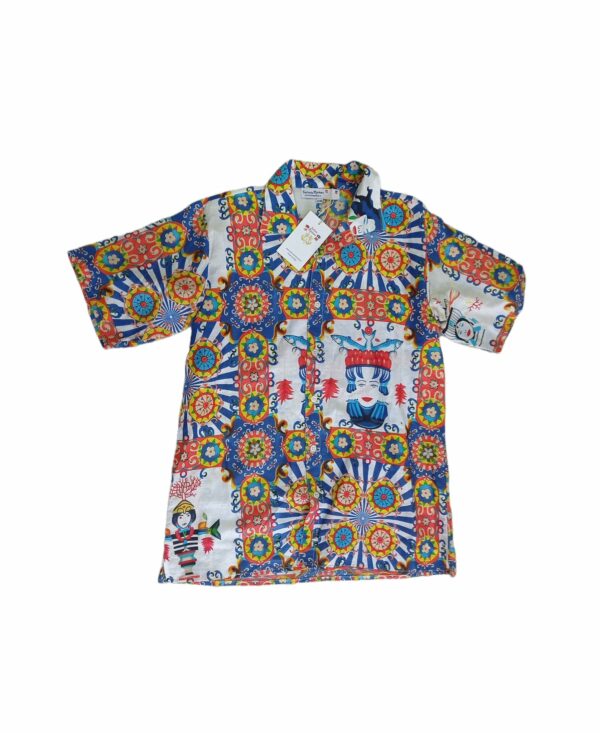 Unisex Sicily Hawaiian shirt 100% cotton sizes: S/M; L/XL