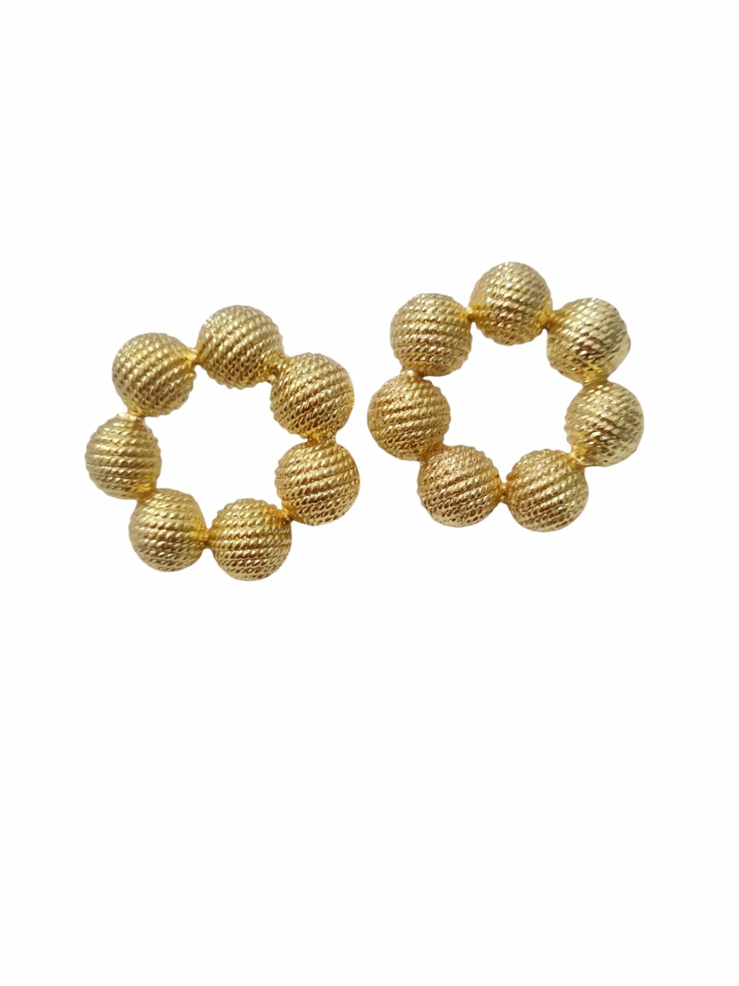 Orecchini lobo realizzati in ottone Peso 8.1gr Lunghezza 2.5cm Spedizione Gratuita