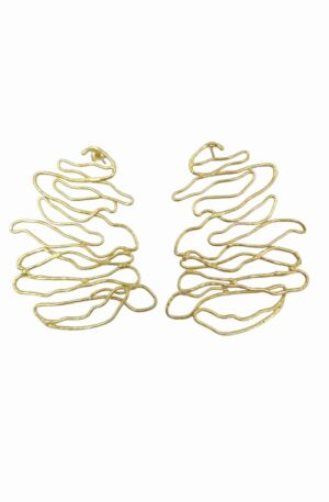 Orecchini  realizzati artigianalmente in ottone dorato.
lunghezza 5.5cm
peso 6gr Spedizione Gratuita Orecchini  realizzati artigianalmente in ottone dorato.
lunghezza 5.5cm
peso 6gr Spedizione Gratuita