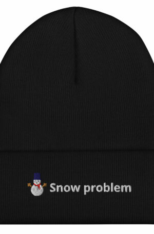 Berretto con risvolto Snow Problem Spedizione Gratuita
