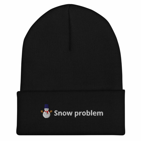 Berretto con risvolto Snow Problem Spedizione Gratuita