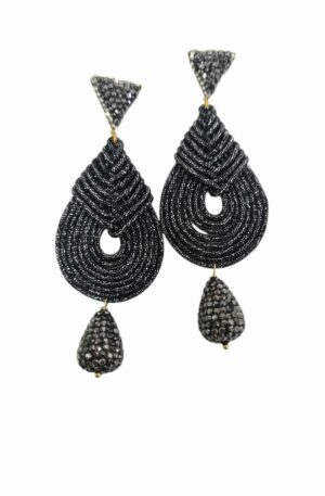 Orecchini realizzati con tessuto glitterato e marcassitepeso 6.3grlunghezza 8 cm Spedizione Gratuita Orecchini realizzati con tessuto glitterato e marcassitepeso 6.3grlunghezza 8 cm Spedizione Gratuita