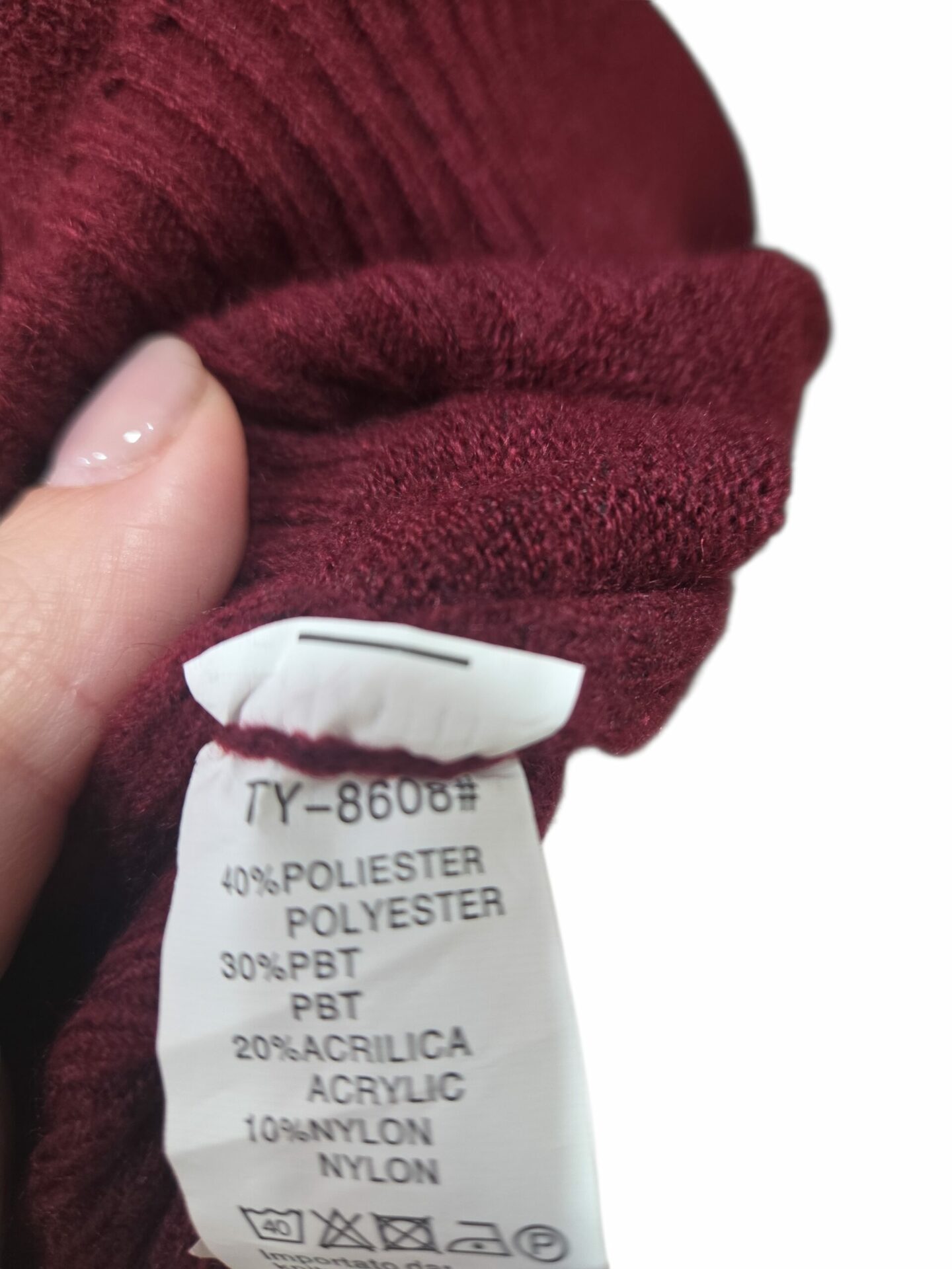 Completo bordeuax pantalone elasticizzato con tasche e maglione intrecciato, morbido e comodo,taglia unica Spedizione Gratuita Completo bordeuax pantalone elasticizzato con tasche e maglione intrecciato, morbido e comodo,taglia unica Spedizione Gratuita