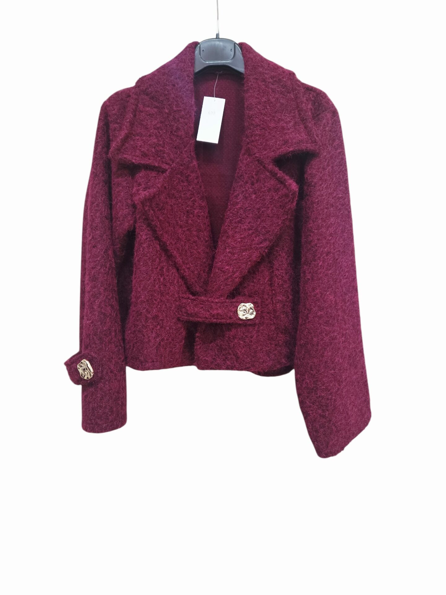 Giacca bordeaux avvitata con doppio bottone,interno ed esterno doratobottoni dorati nelle maniche. poliestere 100% Spedizione Gratuita Giacca bordeaux avvitata con doppio bottone,interno ed esterno doratobottoni dorati nelle maniche. poliestere 100% Spedizione Gratuita