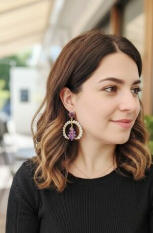 Orecchini realizzati con agata e perle di fiume su base in ottone
lunghezza 4cm
peso 11.5gr Spedizione Gratuita Orecchini realizzati con agata e perle di fiume su base in ottone
lunghezza 4cm
peso 11.5gr Spedizione Gratuita