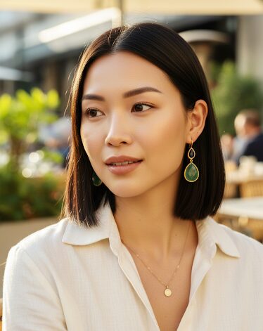 Orecchini doppia goccia in occhio di gatto blu e verde acqua circondati da ottonelunghezza 5cmpeso 5.5gr Spedizione Gratuita Orecchini doppia goccia in occhio di gatto blu e verde acqua circondati da ottonelunghezza 5cmpeso 5.5gr Spedizione Gratuita