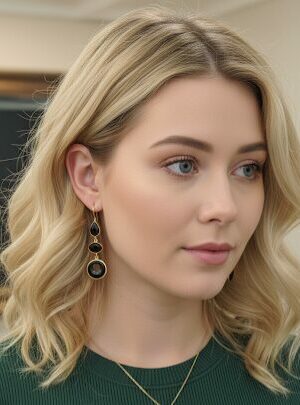 Orecchini pendenti realizzati con occhio di gatto ed ossidiana
lunghezza 7cm
peso 5.6gr Spedizione Gratuita Orecchini pendenti realizzati con occhio di gatto ed ossidiana
lunghezza 7cm
peso 5.6gr Spedizione Gratuita