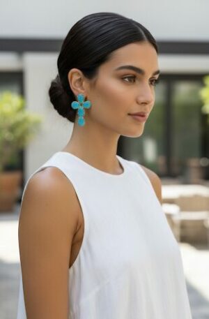 Orecchini croce realizzati con occhio di gatto su base in ottone
lunghezza 6.5cm
peso 16.7gr Spedizione Gratuita Orecchini croce realizzati con occhio di gatto su base in ottone
lunghezza 6.5cm
peso 16.7gr Spedizione Gratuita