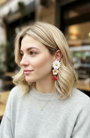 Orecchini floreali realizzati con Margherita in metallo smaltato anallergico e fiori naturali
lunghezza 7cm
peso 10gr Spedizione Gratuita Orecchini floreali realizzati con Margherita in metallo smaltato anallergico e fiori naturali
lunghezza 7cm
peso 10gr Spedizione Gratuita