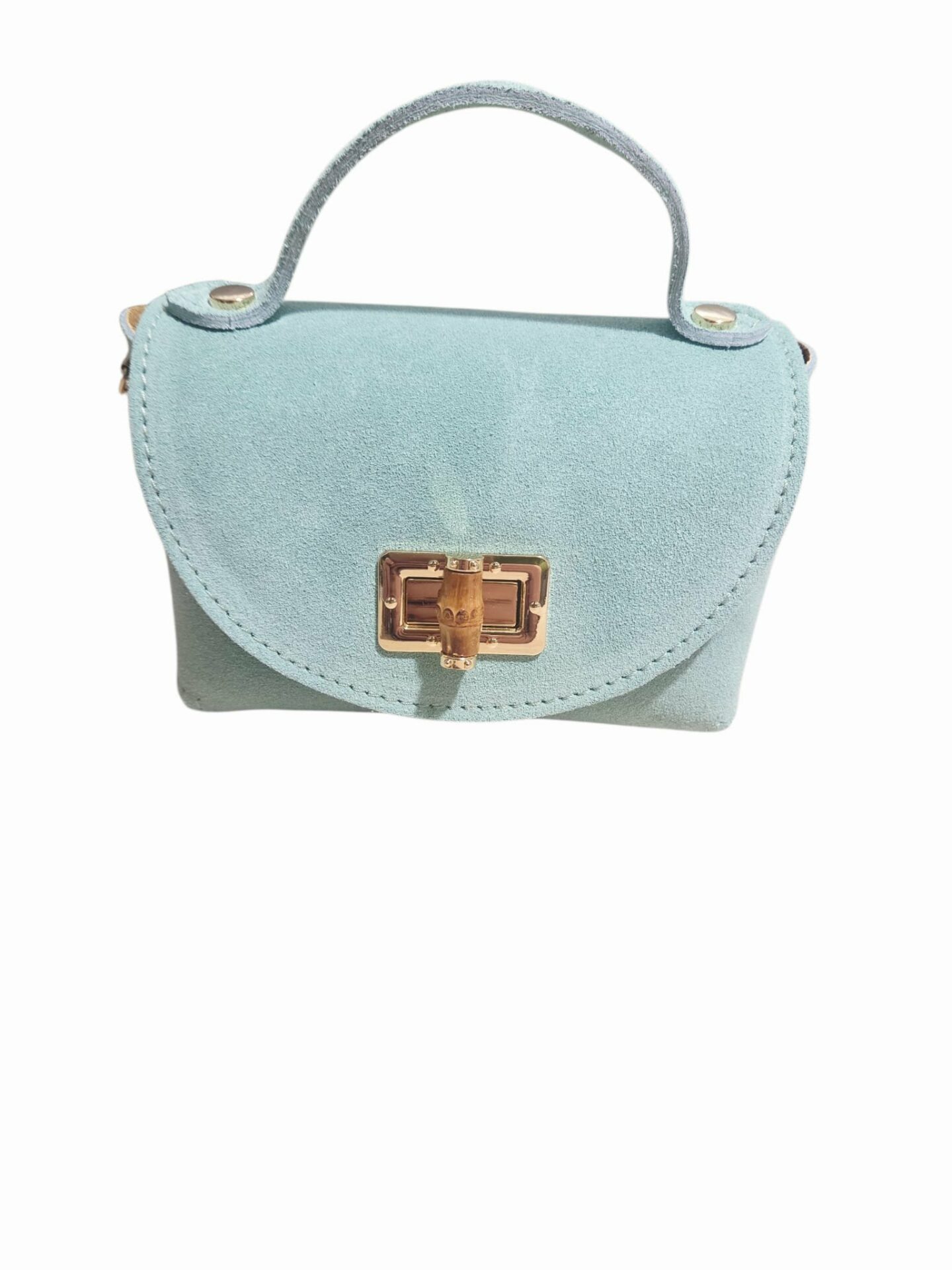 Tracollina in suede con catenella dorata,chiusura in osso. Misura L16 B8 H10.
Made Italy Spedizione Gratuita Tracollina in suede con catenella dorata,chiusura in osso. Misura L16 B8 H10.
Made Italy Spedizione Gratuita