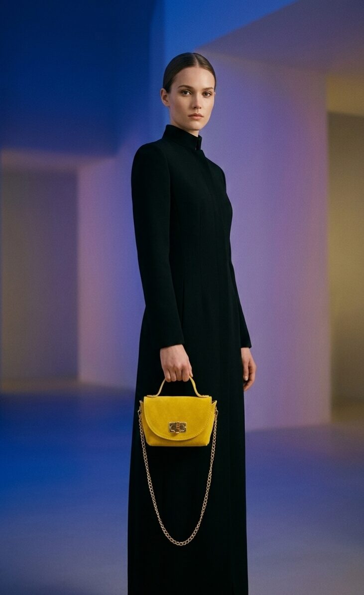 Tracollina in suede con catenella dorata,chiusura in osso. Misura L16 B8 H10.
Made Italy Spedizione Gratuita Tracollina in suede con catenella dorata,chiusura in osso. Misura L16 B8 H10.
Made Italy Spedizione Gratuita