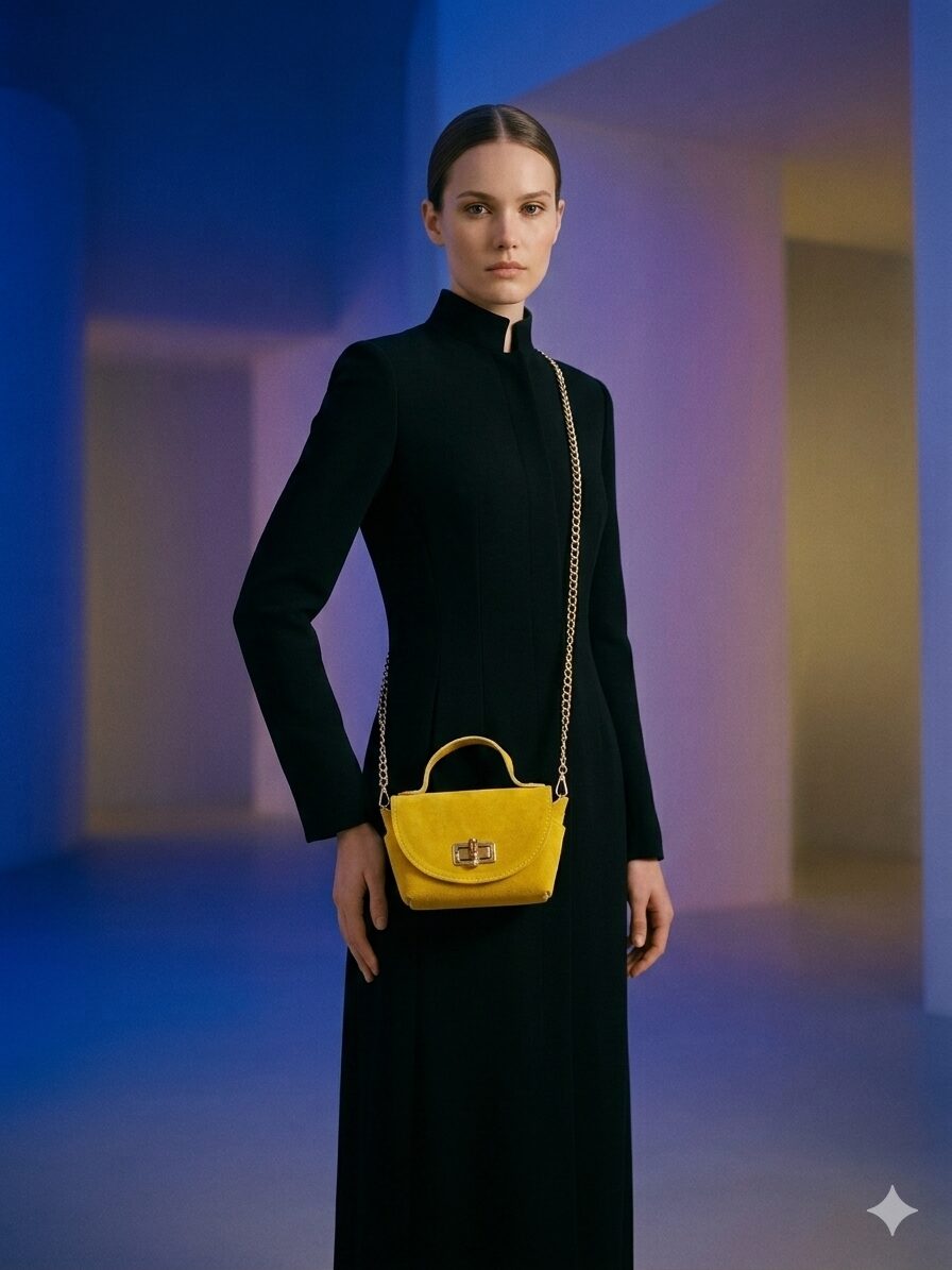 Tracollina in suede con catenella dorata,chiusura in osso. Misura L16 B8 H10.
Made Italy Spedizione Gratuita Tracollina in suede con catenella dorata,chiusura in osso. Misura L16 B8 H10.
Made Italy Spedizione Gratuita