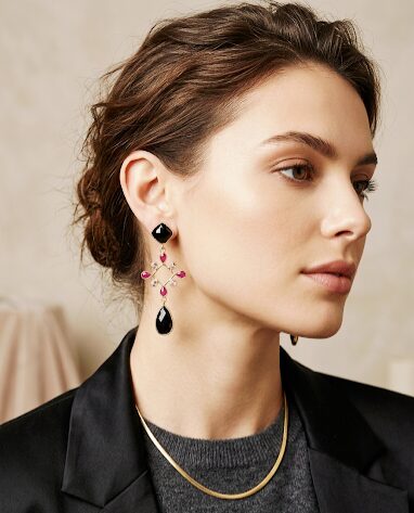 Orecchini realizzati con onice e quarzi rosa e fucsia
lunghezza 7cm
peso 4.5gr Spedizione Gratuita Orecchini realizzati con onice e quarzi rosa e fucsia
lunghezza 7cm
peso 4.5gr Spedizione Gratuita