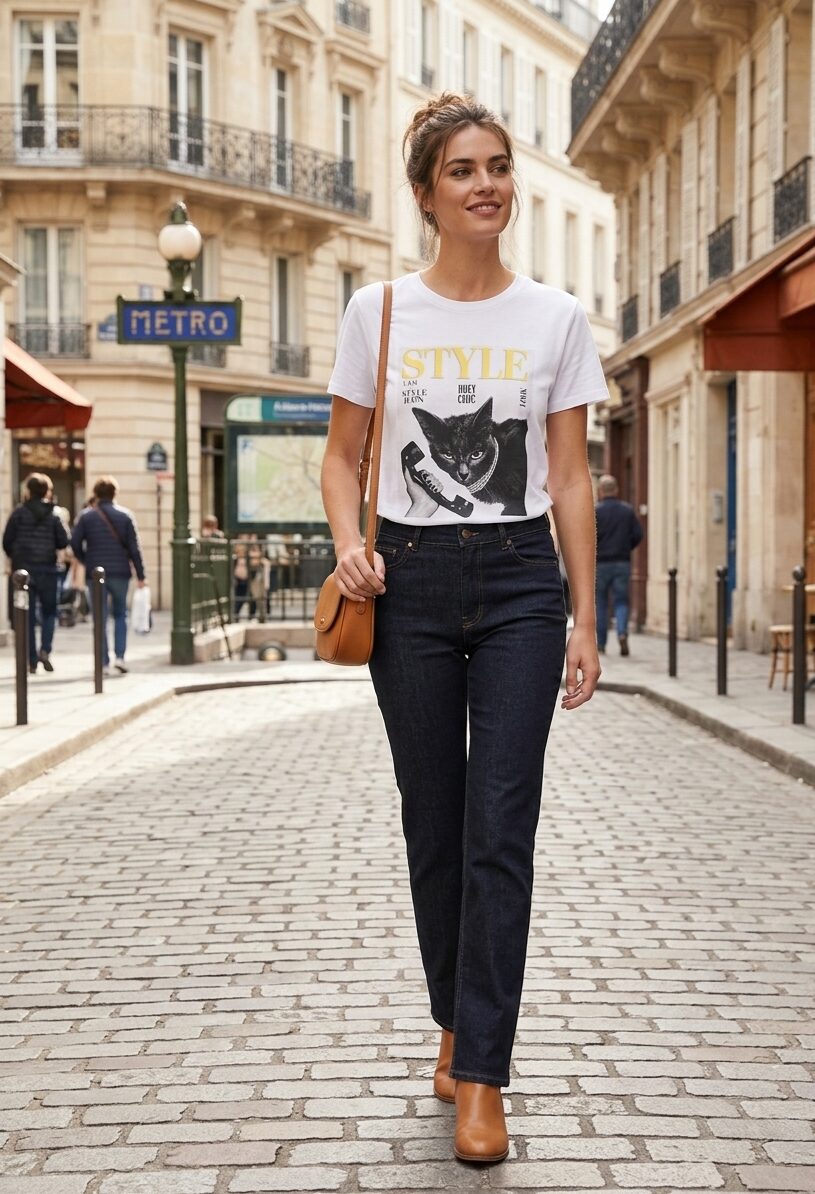 T- shirt manica corta in cotone stampa gatto con strass,taglia unica vestibilità morbida Spedizione Gratuita T- shirt manica corta in cotone stampa gatto con strass,taglia unica vestibilità morbida Spedizione Gratuita