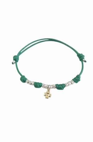 Bracciale modello dodo regolabile,unisex, realizzato con tessuto verde lavabile,dadini in argento925 e ciondolo quadrifoglio dorato in argento925 Spedizione Gratuita Bracciale modello dodo regolabile,unisex, realizzato con tessuto verde lavabile,dadini in argento925 e ciondolo quadrifoglio dorato in argento925 Spedizione Gratuita