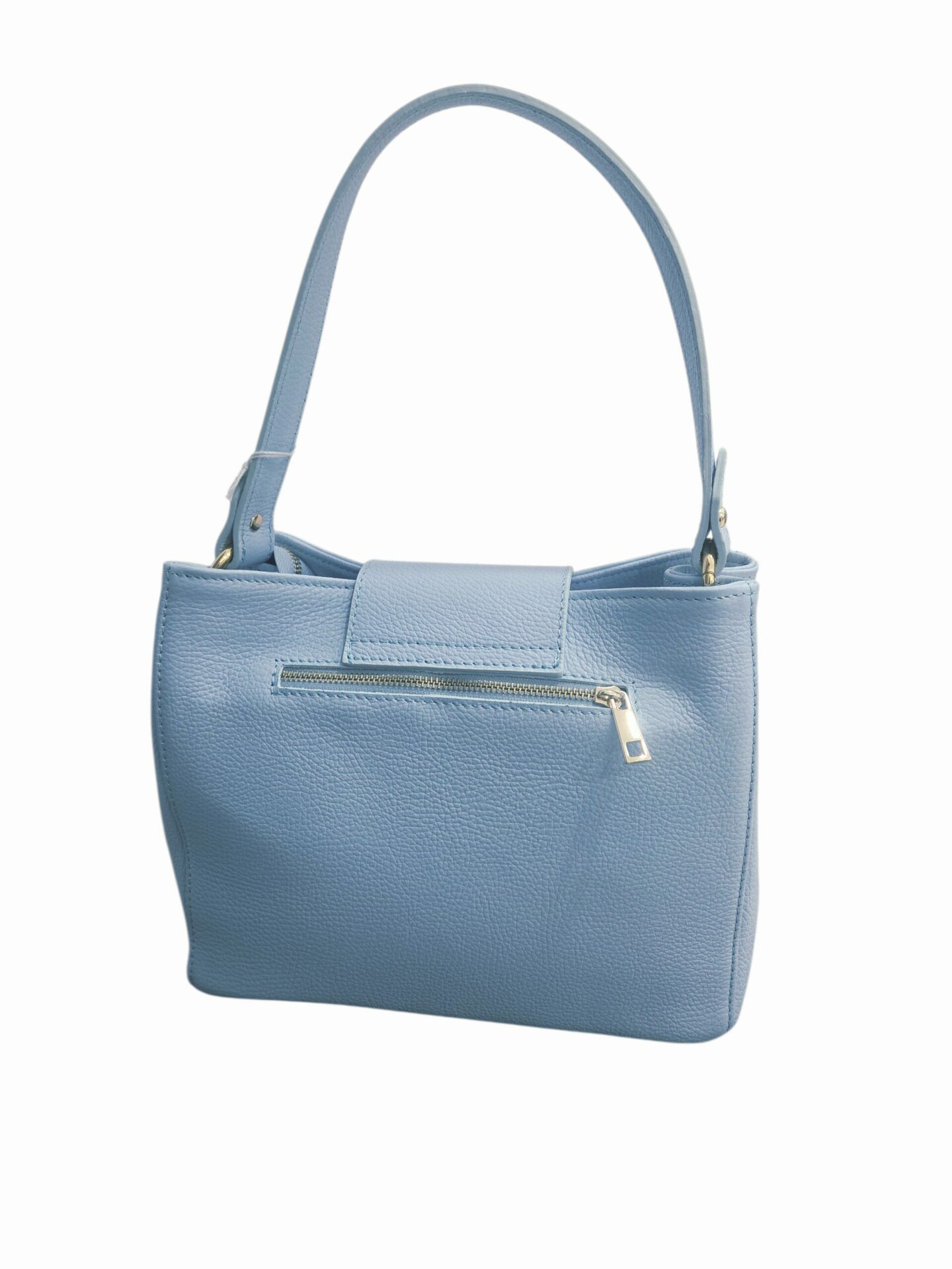 Borsa in vera pelle, made Italy,con manico ampio, pattina con cerchio dorato e nappina,chiusura con zip interno foderato con tasche interne,tasca con zip sul retro.Dotata di tracolla. misure H22 B14 L28
colore celeste polvere Spedizione Gratuita Borsa in vera pelle, made Italy,con manico ampio, pattina con cerchio dorato e nappina,chiusura con zip interno foderato con tasche interne,tasca con zip sul retro.Dotata di tracolla. misure H22 B14 L28
colore celeste polvere Spedizione Gratuita