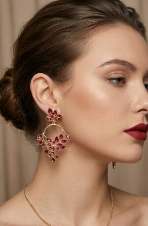 Orecchini realizzati con ottone dorato e smaltato.
lunghezza 5.5cm
peso 5.9gr Spedizione Gratuita