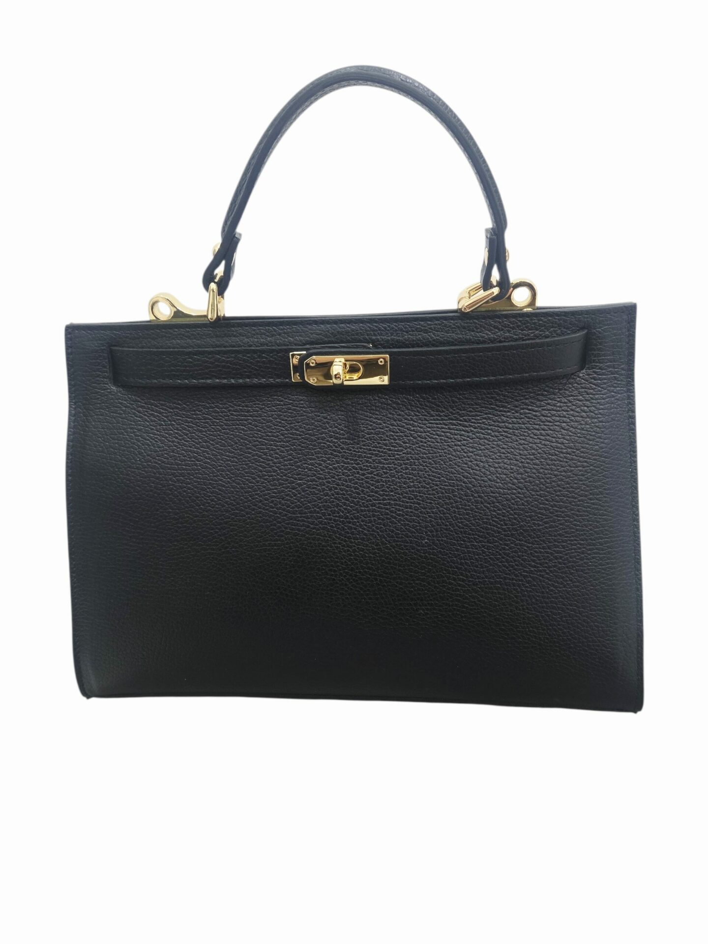 Borsa in vera pelle,made Italy, dotata di tracolla,interno scomparto unico con tasca con zip laterale. chiusura dorata modello hermes. colore nero
misure L33 B13 H23 Spedizione Gratuita Borsa in vera pelle,made Italy, dotata di tracolla,interno scomparto unico con tasca con zip laterale. chiusura dorata modello hermes. colore nero
misure L33 B13 H23 Spedizione Gratuita