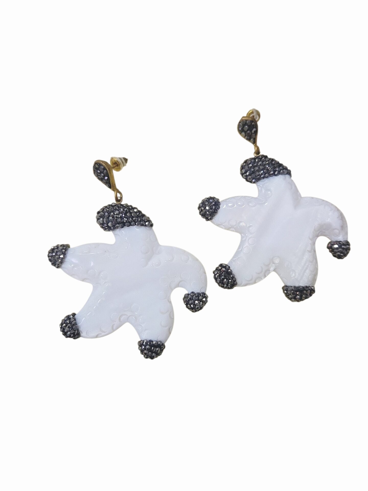 Orecchini realizzati con stella marina in madreperla e marcasite
peso 12.2gr
lunghezza 6cm Spedizione Gratuita Orecchini realizzati con stella marina in madreperla e marcasite
peso 12.2gr
lunghezza 6cm Spedizione Gratuita