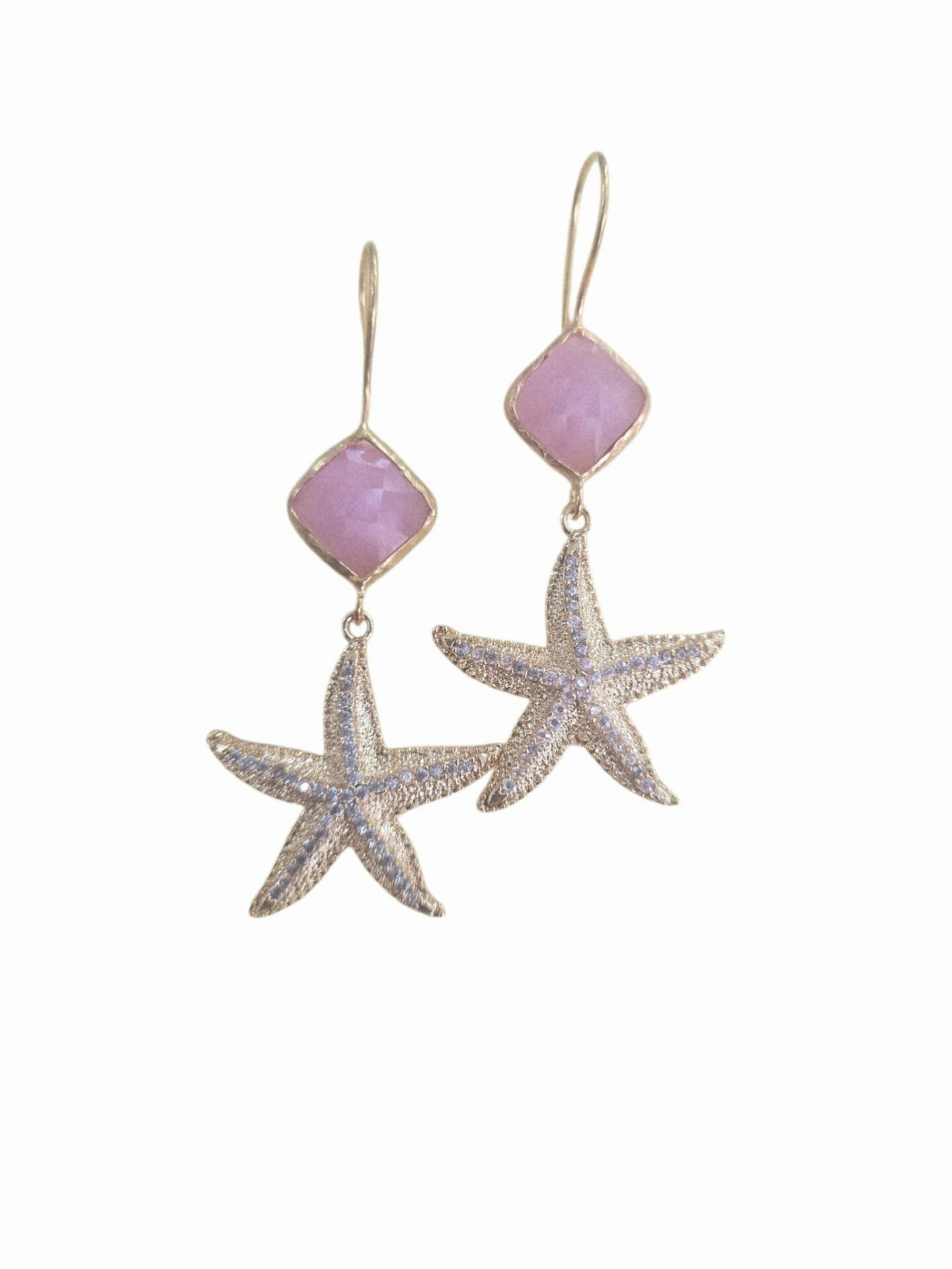 Orecchini realizzati con stelle in ottone e zirconi pendenti ed occhio di gatto con monachella.
Peso 4gr lunghezza 6cm Spedizione Gratuita Orecchini realizzati con stelle in ottone e zirconi pendenti ed occhio di gatto con monachella.
Peso 4gr lunghezza 6cm Spedizione Gratuita