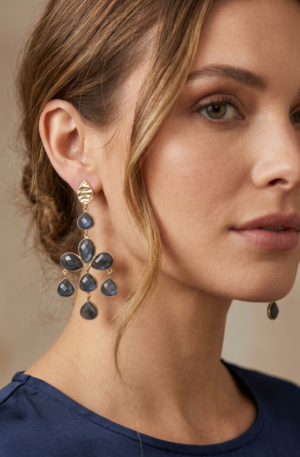 Orecchini realizzati con labradorite contornati da ottone
lunghezza 9cm
peso 9.8gr Spedizione Gratuita