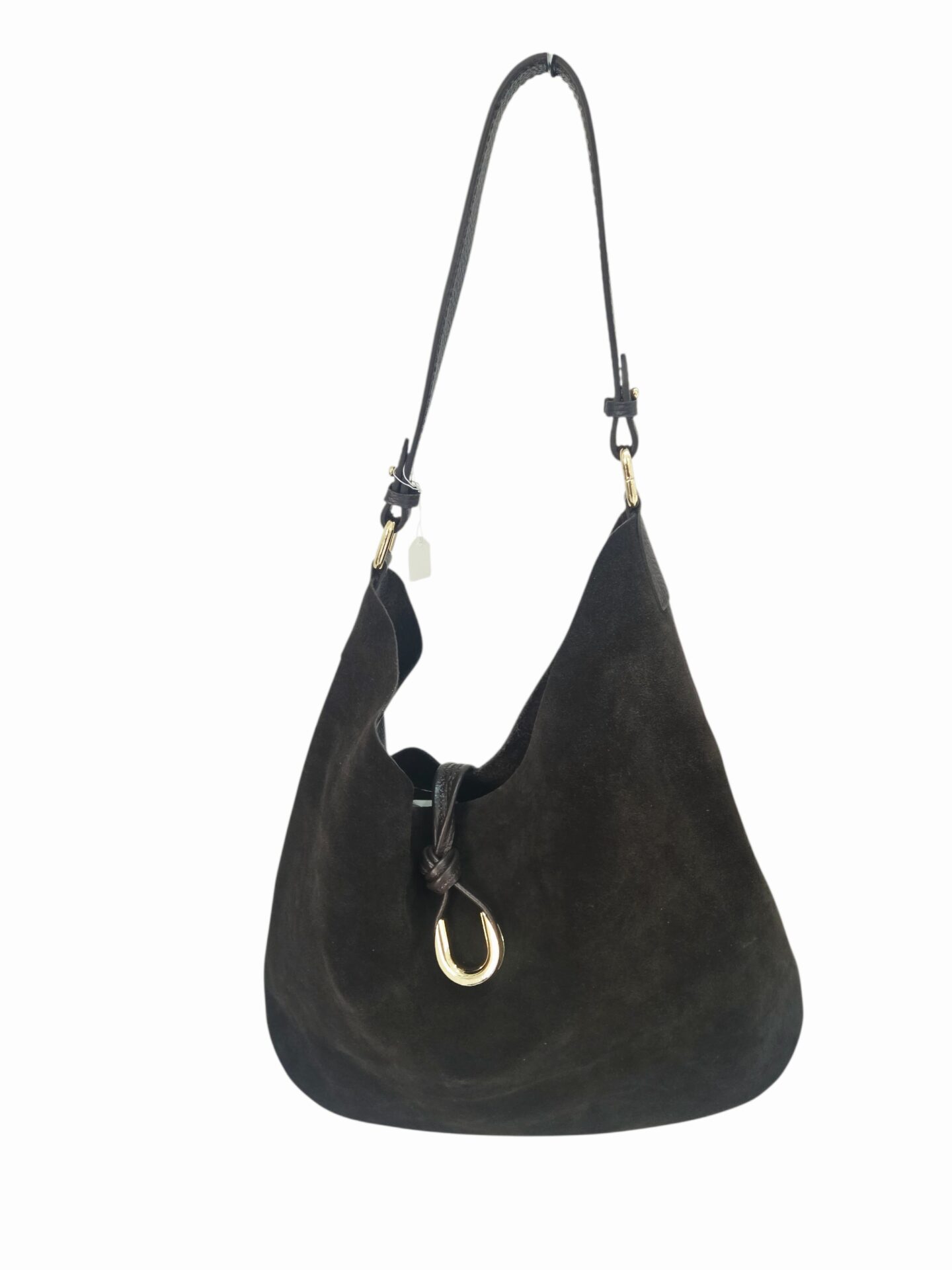 Sacca testa di moro in vera pelle e camoscio con chiusra particolare a nodo in pelle, lato esterno camoscio lato interno pelle.interno sacca unica in camoscio. misure H28 B12 L37 ampiezza manico 34cm Spedizione Gratuita Sacca testa di moro in vera pelle e camoscio con chiusra particolare a nodo in pelle, lato esterno camoscio lato interno pelle.interno sacca unica in camoscio. misure H28 B12 L37 ampiezza manico 34cm Spedizione Gratuita